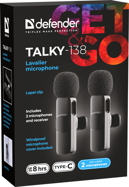 Изображение товара Микрофон Defender Talky-138 / 64138 