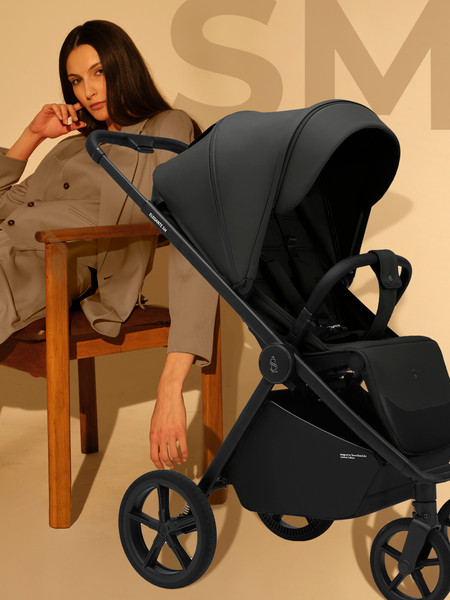 Изображение товара Детская прогулочная коляска Sweet Baby SBL Elegante SM (черный)