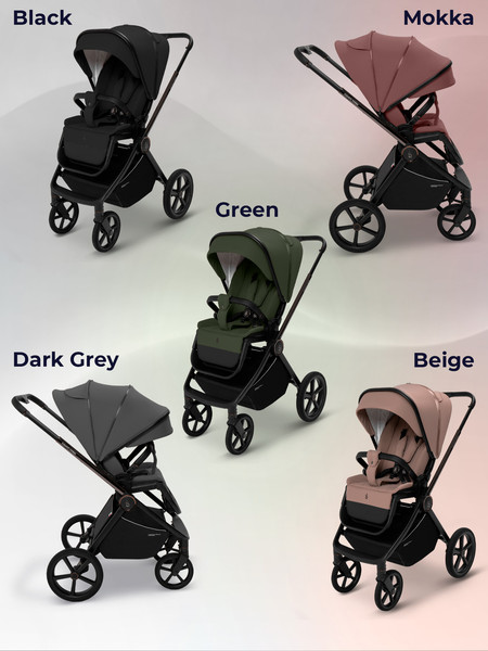 Изображение товара Детская универсальная коляска Sweet Baby SBL Elegante Therma 3в1 (мокка)