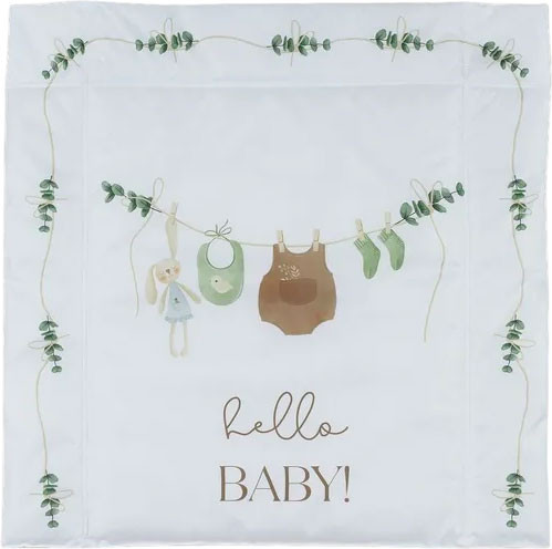 Изображение товара Пеленальный матрас Rant Hello baby с сумкой oxford (70х70, белый)