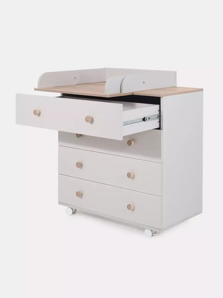 Изображение товара Комод пеленальный Rant Elsa Pro / 125 (Crystal Beige, 80см)