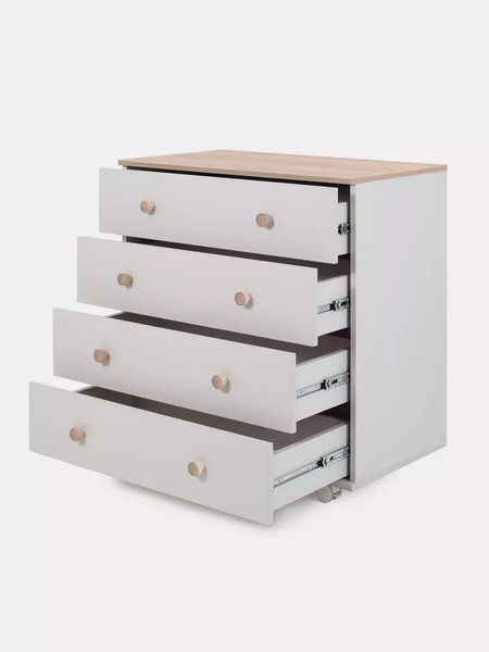 Изображение товара Комод пеленальный Rant Elsa Pro / 125 (Crystal Beige, 80см)