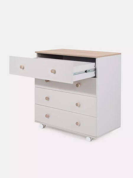 Изображение товара Комод пеленальный Rant Elsa Pro / 125 (Crystal Beige, 80см)