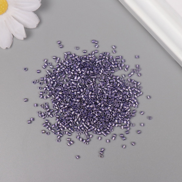 Изображение товара Набор бисера Арт Узор Цилиндр. Сиреневый глянец / 7998816