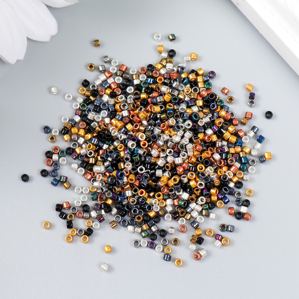 Изображение товара Набор бисера Арт Узор Перламутр. Металлик ассорти / 7998763