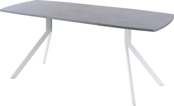 Изображение товара Обеденный стол AMC Elite / Е18(1100) D6 (белый/бетон чикаго светло-серый)