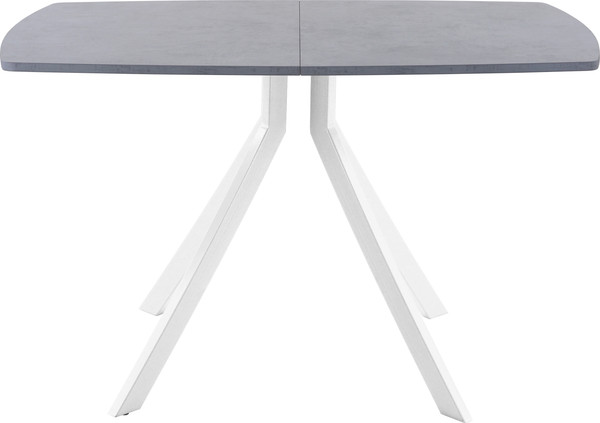 Изображение товара Обеденный стол AMC Elite / Е18(1100) D6 (белый/бетон чикаго светло-серый)