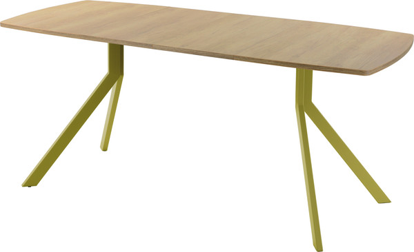 Изображение товара Обеденный стол AMC Elite / Е18(1100) D6 (золото/дуб небраска натур)