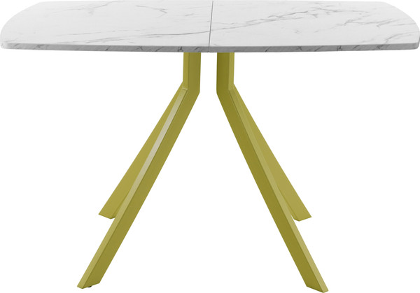 Изображение товара Обеденный стол AMC Elite / Е18(1100) D6 (золото/мрамор кристалл)