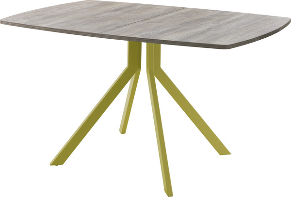 Изображение товара Обеденный стол AMC Elite / Е18(1100) D6 (золото/дуб уайт-ривер песочно-бежевый)