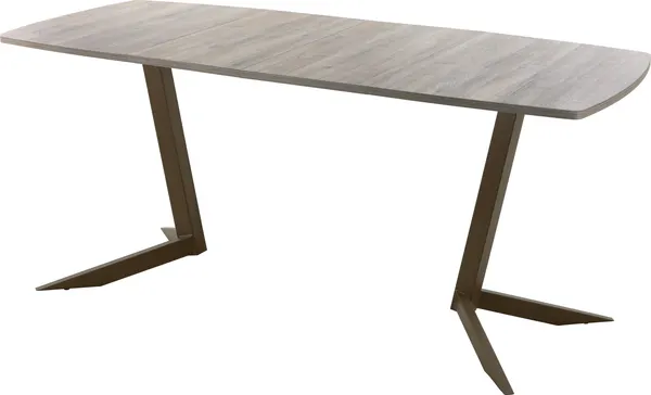 Изображение товара Обеденный стол AMC Elite / Е19(1200) D6 (коричневый/дуб уайт-ривер песочно-бежевый)
