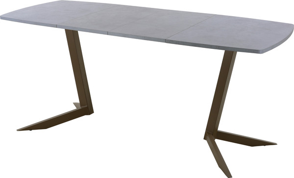 Изображение товара Обеденный стол AMC Elite / Е19(1200) D6 (коричневый/бетон чикаго светло-серый)