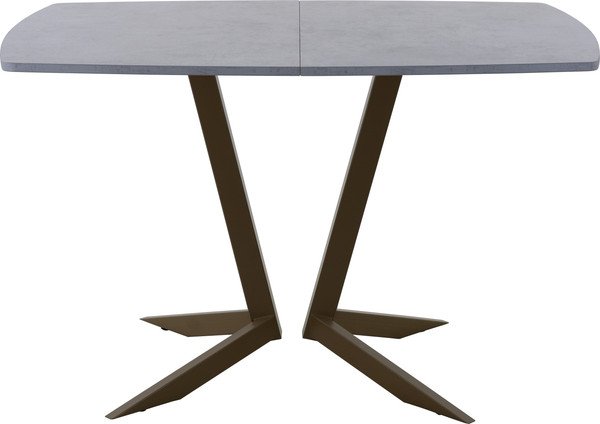 Изображение товара Обеденный стол AMC Elite / Е19(1200) D6 (коричневый/бетон чикаго светло-серый)