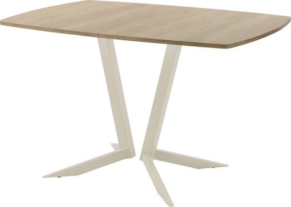 Изображение товара Обеденный стол AMC Elite / Е19(1200) D6 (бежевый/дуб небраска натур)