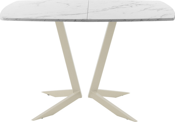 Изображение товара Обеденный стол AMC Elite / Е19(1200) D6 (бежевый/мрамор кристалл)
