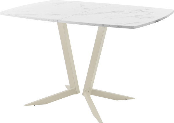 Изображение товара Обеденный стол AMC Elite / Е19(1200) D6 (бежевый/мрамор кристалл)