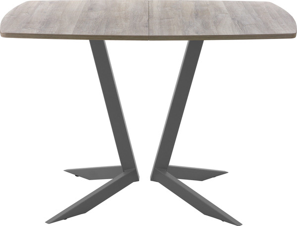 Изображение товара Обеденный стол AMC Elite / Е19(1200) D6 (графит/дуб уайт-ривер песочно-бежевый)
