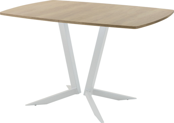 Изображение товара Обеденный стол AMC Elite / Е19(1200) D6 (серебро/дуб небраска натур)