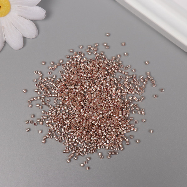 Изображение товара Набор бисера Арт Узор Цилиндр. Светло-золотой глянец / 7998810