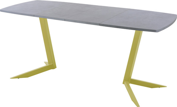 Изображение товара Обеденный стол AMC Elite / Е19(1200) D6 (золото/бетон чикаго светло-серый)