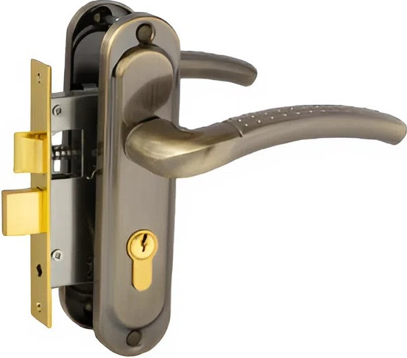 Изображение товара Замок врезной Basara 1126 AB m60 (бронза)