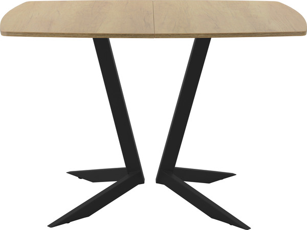 Изображение товара Обеденный стол AMC Elite / Е19(1100) D6 (черный/дуб небраска натур)