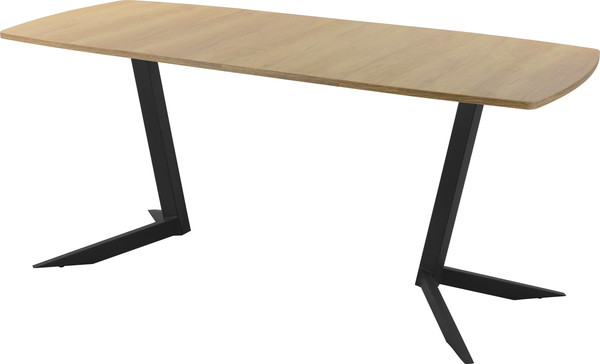 Изображение товара Обеденный стол AMC Elite / Е19(1100) D6 (черный/дуб небраска натур)