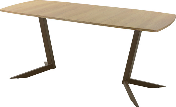 Изображение товара Обеденный стол AMC Elite / Е19(1100) D6 (коричневый/дуб небраска натур)