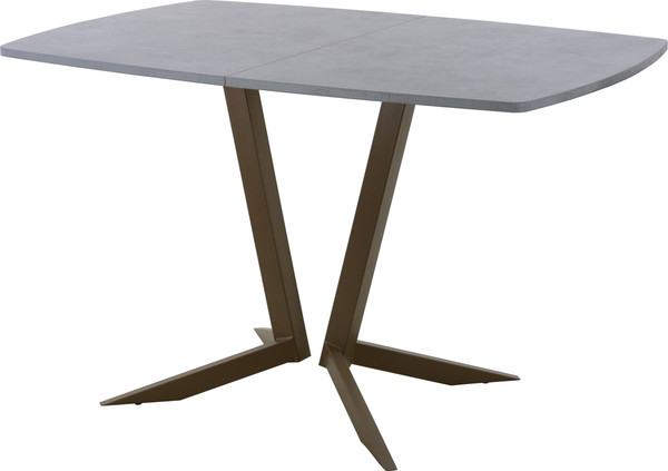 Изображение товара Обеденный стол AMC Elite / Е19(1100) D6 (коричневый/бетон чикаго светло-серый)