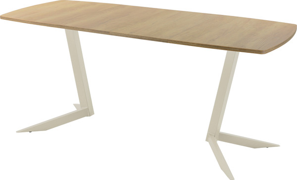 Изображение товара Обеденный стол AMC Elite / Е19(1100) D6 (бежевый/дуб небраска натур)