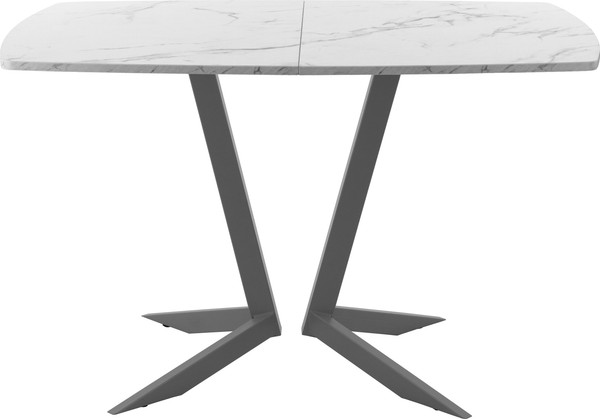 Изображение товара Обеденный стол AMC Elite / Е19(1100) D6 (графит/мрамор кристалл)