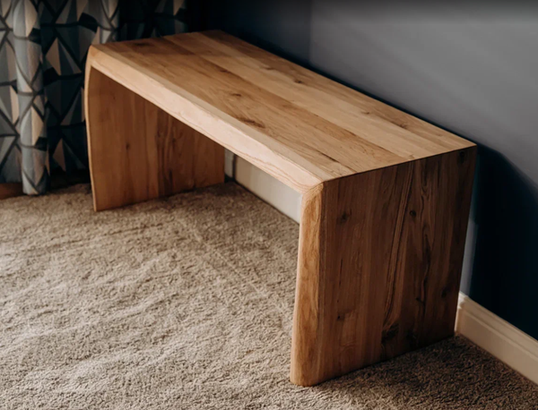 Изображение товара Скамья SemWood 100x40 (массив дуба)