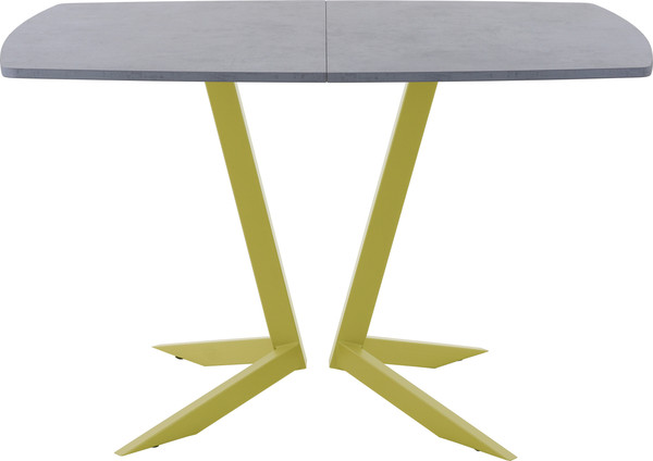 Изображение товара Обеденный стол AMC Elite / Е19(1100) D6 (золото/бетон чикаго светло-серый)
