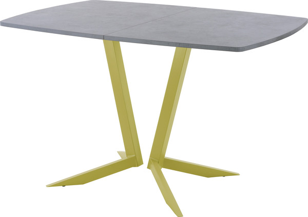 Изображение товара Обеденный стол AMC Elite / Е19(1100) D6 (золото/бетон чикаго светло-серый)