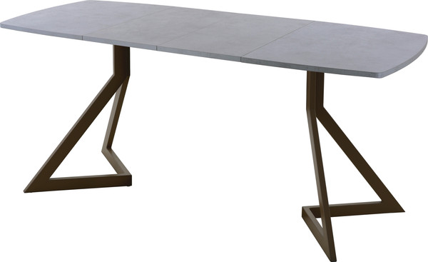 Изображение товара Обеденный стол AMC Elite / Е20(1200) D6 (коричневый/бетон чикаго светло-серый)