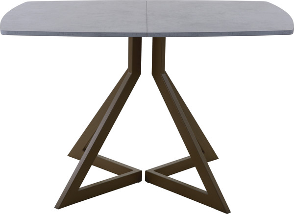 Изображение товара Обеденный стол AMC Elite / Е20(1200) D6 (коричневый/бетон чикаго светло-серый)