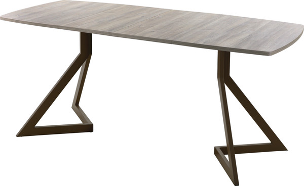 Изображение товара Обеденный стол AMC Elite / Е20(1200) D6 (коричневый/дуб уайт-ривер песочно-бежевый)