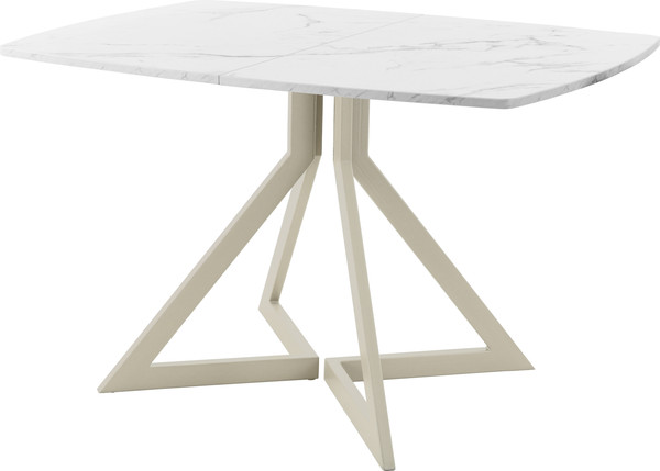 Изображение товара Обеденный стол AMC Elite / Е20(1200) D6 (бежевый/мрамор кристалл)