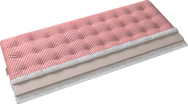 Изображение товара Матрас Mr. Mattress Hoshi Red 120x195 (с завязками)