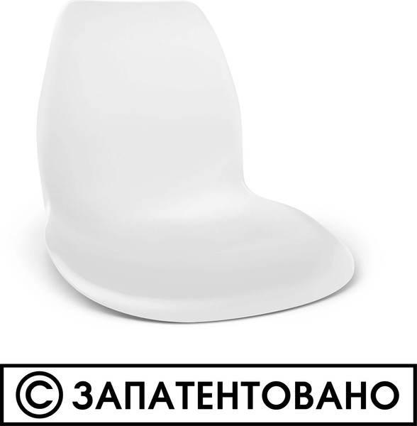 Изображение товара Стул Sheffilton SHT-ST29/S186 (белый/черный муар)