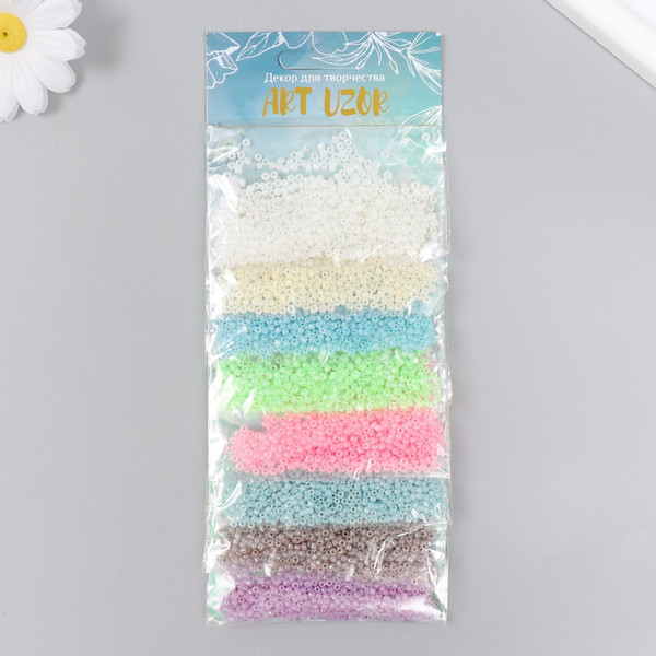 Изображение товара Набор бисера Арт Узор Зефирный / 9702855