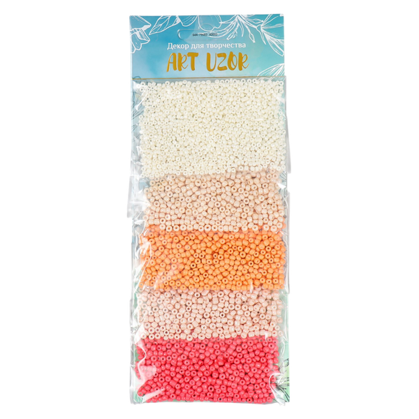 Изображение товара Набор бисера Sima-Land Нежная пастель / 7463411