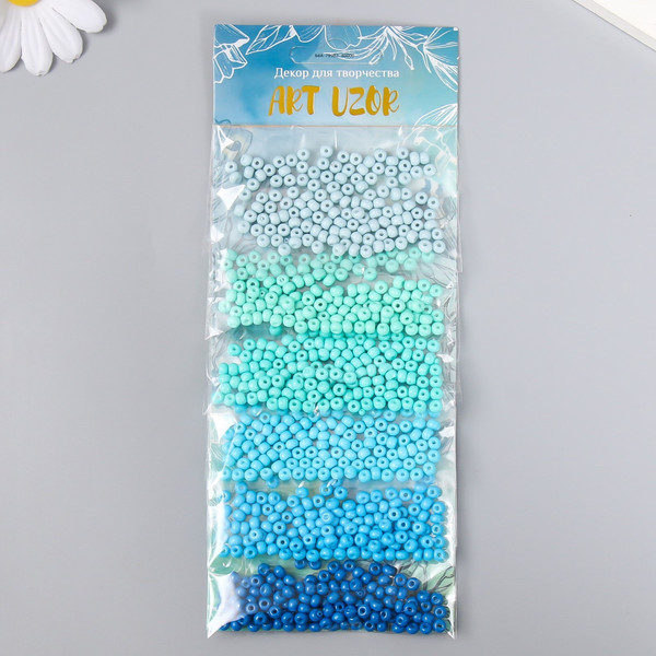 Изображение товара Набор бисера Арт Узор Цвета океана / 9358800
