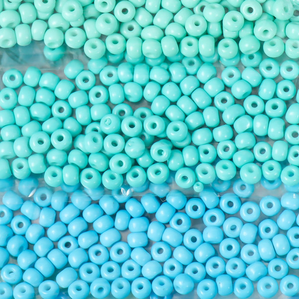 Изображение товара Набор бисера Арт Узор Цвета океана / 9358800