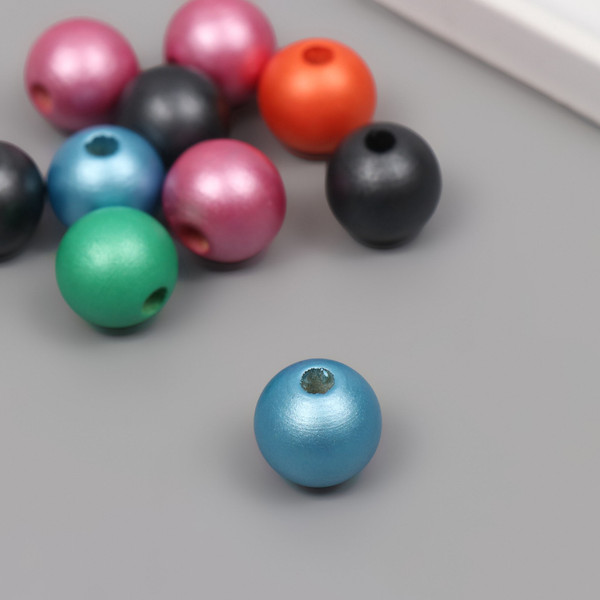 Изображение товара Набор бусин декоративных Арт Узор Металлик / 10715316