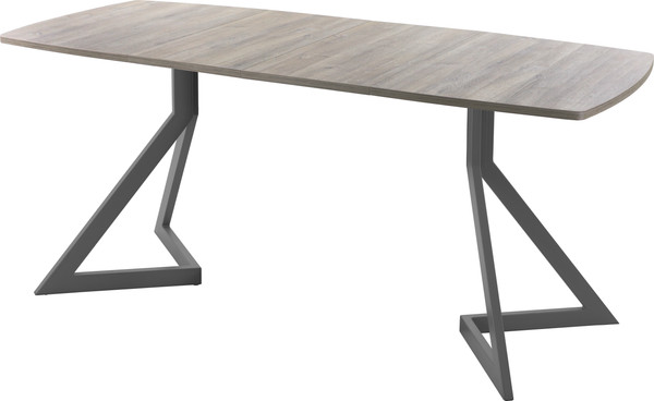 Изображение товара Обеденный стол AMC Elite / Е20(1200) D6 (графит/дуб уайт-ривер песочно-бежевый)