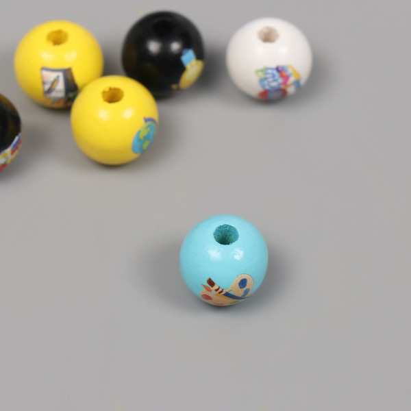 Изображение товара Набор бусин декоративных Арт Узор Школьные будни / 10715313