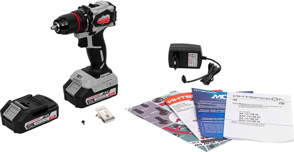 Изображение товара Аккумуляторная дрель-шуруповерт Интерскол ДА-13/18В 55 (952.2.2.70)