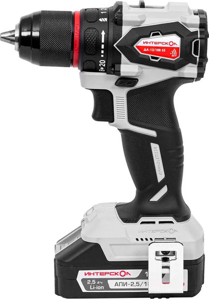 Изображение товара Аккумуляторная дрель-шуруповерт Интерскол ДА-13/18В 55 (952.2.2.70)