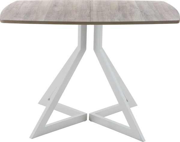 Изображение товара Обеденный стол AMC Elite / Е20(1200) D6 (серебро/дуб уайт-ривер песочно-бежевый)